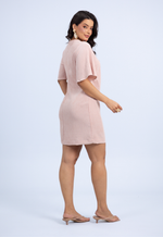 Vestido Ágatha Terracota Mescla