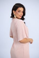 Vestido Ágatha Terracota Mescla