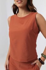 Blusa Raquel Terracota