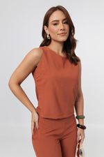 Blusa Raquel Terracota