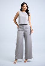 Conjunto Abigail Cinza