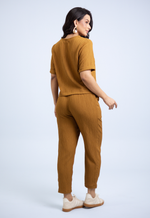 Blusa Karen Caramelo