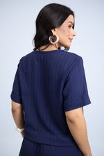 Blusa Karen Azul Marinho