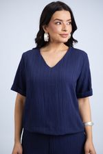 Blusa Karen Azul Marinho