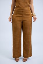 Calça Raquel Slub Sienna Caramelo