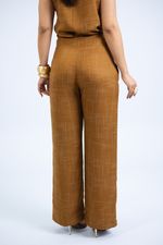 Calça Raquel Slub Sienna Caramelo