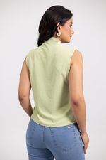 Blusa Giselle Verde Malva