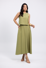 Conjunto Carmélia Verde Militar 