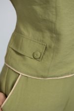 Conjunto Maricelma Verde Militar