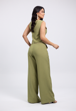Conjunto Maricelma Verde Militar