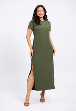 Vestido Joelma Verde Exército