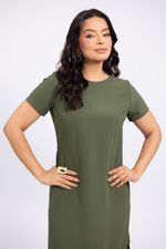 Vestido Joelma Verde Exército