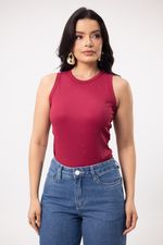 Blusa Dany Canelada Vinho