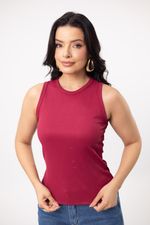 Blusa Dany Canelada Vinho