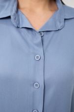 Camisa Fabiana Azul Jeans