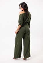 Conjunto França Verde Exército