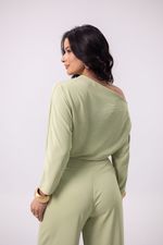 Conjunto França Verde Malva