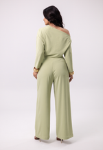 Conjunto França Verde Malva