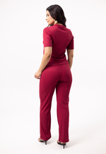 Conjunto Kelly Vinho