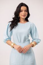 Conjunto Sarah Marrant Azul Bebê