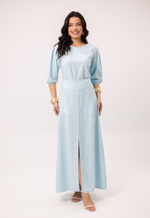Conjunto Sarah Marrant Azul Bebê