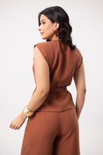Conjunto Versalhes Marrom