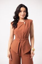 Conjunto Versalhes Marrom