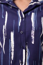 Conjunto Madalena Azul Marinho