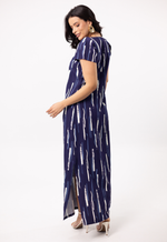 Vestido Laís Azul Marinho