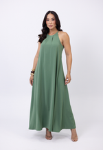 Vestido Naty Verde Militar