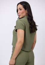 Conjunto Nathália Marrant Verde Militar 