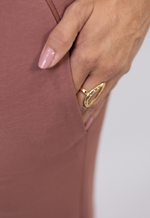 Conjunto Tânia Marrom Bordô