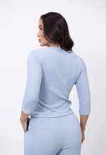 Conjunto Isadora Maldivas Azul Bebê