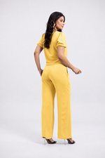 Conjunto Cecília Amarelo Manteiga
