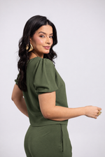 Conjunto Cecília Verde Exército