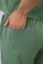 Conjunto Bruna Verde Militar