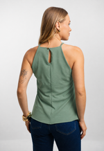 Blusa Naty Verde Militar
