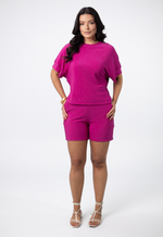 Conjunto Moane Malha Marni Fúcsia