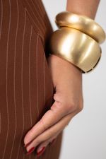 Conjunto Raquel Risca de Giz Chocolate