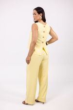 Conjunto Daniela Amarelo Manteiga