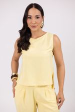 Conjunto Daniela Amarelo Manteiga