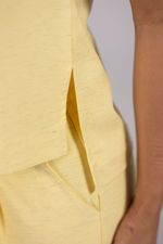 Conjunto Daniela Amarelo Manteiga