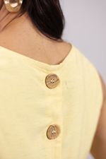 Conjunto Daniela Amarelo Manteiga