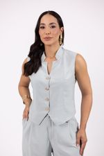 Conjunto Érika Marrant Linen Cinza