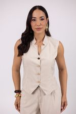 Conjunto Érika Marrant Linen Areia