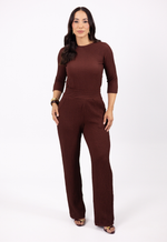 Conjunto Isadora Maldivas Chocolate