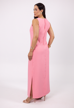 Vestido Débora Rosa Chiclete