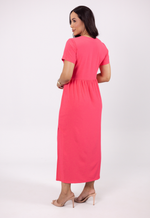 Vestido Joelma Rosa Chiclete