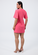 Vestido Ágatha Rosa Chiclete