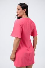Vestido Ágatha Rosa Chiclete